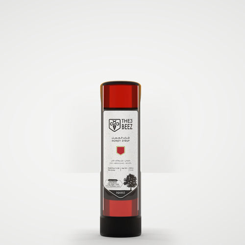 شراب العسل بالهيل والزعفران - 500 غرام - ضغّاط - The3Beez