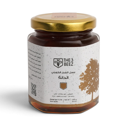عسل السدر الكويتي (الدانة) - 250 غرام - The3Beez