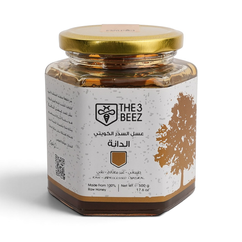 عسل السدر الكويتي (الدانة) - 500 غرام - The3Beez