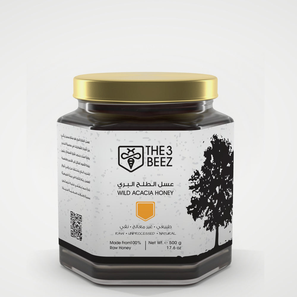 عسل الطلح البري - 500 غرام - The3Beez