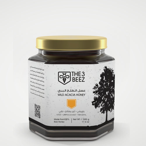 عسل الطلح البري - 500 غرام - The3Beez