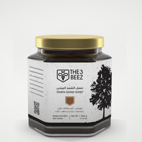 عسل السمر اليمني - 500 غرام - The3Beez